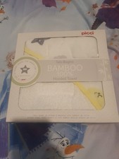 Picci Bamboo Hooded Baby Bath Towel.  Box Ripped And Slightly Dusty From Storage