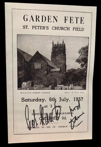 Signed john lennon quarrymen - signed,