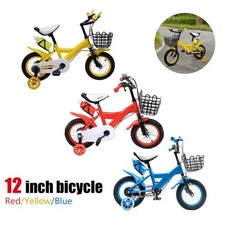 12 Inch Blue/yellow/red Bike