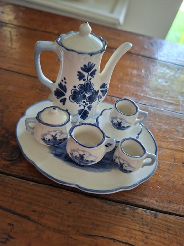 Miniature porcelain delft - miniature,