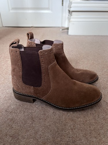 White stuff chestnut suede - white,