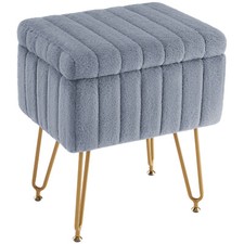 Vanity Stool Chair Soft Padded