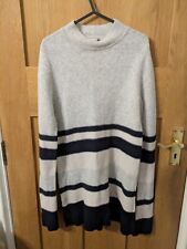NICOLE FARHI Merino wool Long Sleeve Jumper dress size S UK10/36