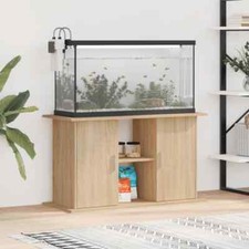 Aquarium Stand, Fish  Cabinet with Storage, Fish  Stand for Home Living T4L0