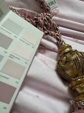 Very Wide Laura Ashley Children’s Blackout Curtains 84”d x 130”wide