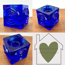 Vintage Blue Cobalt Glass