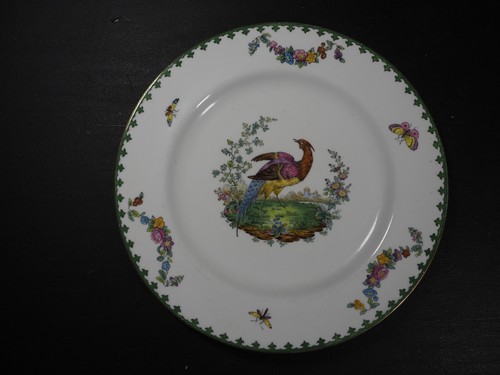 Antique plate bird paradise - antique, of