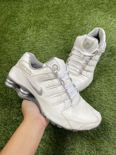 Nike shox white cool grey - nike,