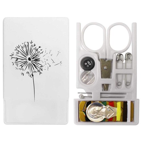 Dandelion clock blowing away - blowing, away'