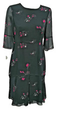 L.K Bennet Navy Floral Dress