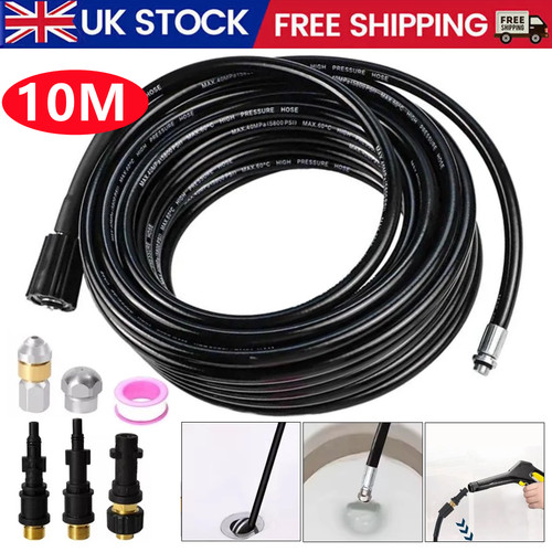 10m high pressure drain - high, jet