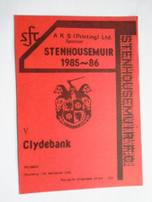 Stenhousemuir v Clydebank