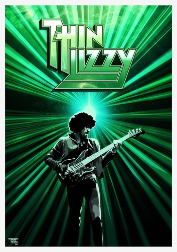 Thin lizzy retro - "thin, ".