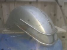 VESPA PX DISC SILVER FRONT MUDGUARD & BUMPER FOR SPARES/REPAIRS USED CONDITION