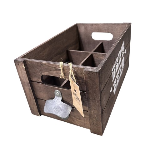 Beer bottle crate with - beer,