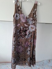 Renato Nucci Silk and Velvet dress size16