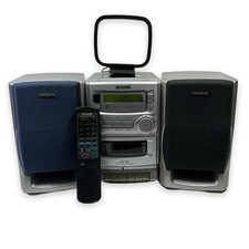 Aiwa LCX-150 Micro Compact Stereo System with Speakers Retro - Read Description