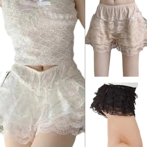 Women tiered ruffle lace - women,