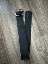 New Gold Black Wide Belt Size