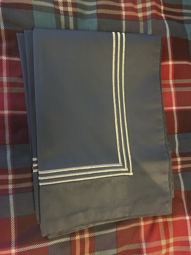 Sheridan blue pillow case - x4,