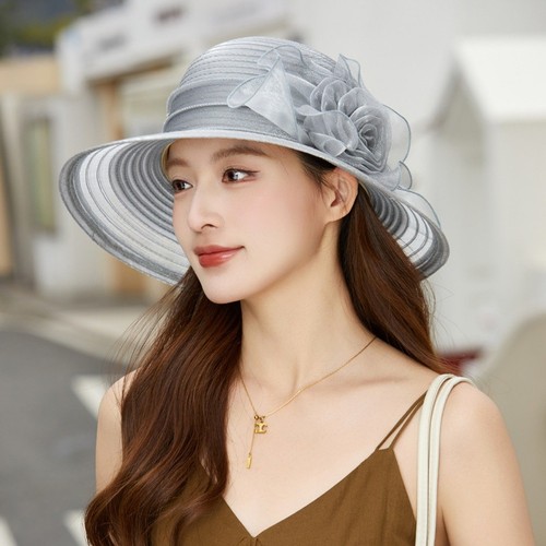Organza sun hat for - organza,