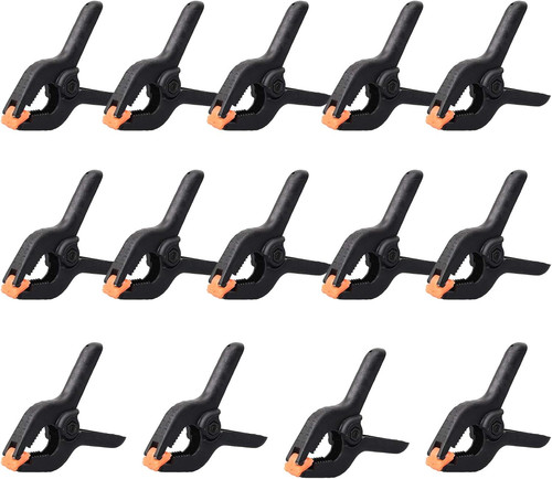 Piece nylon spring clamps - 14-piece,