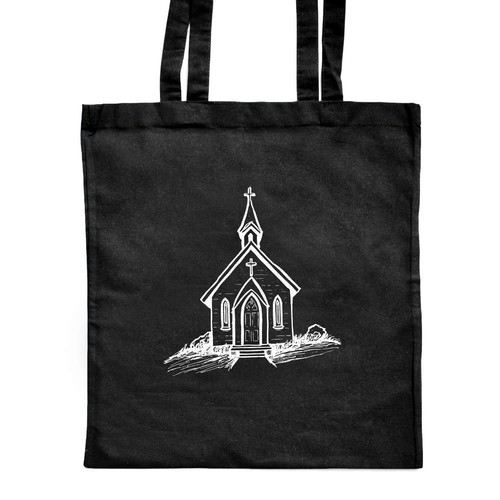 Small chapel shopping tote - 'small,