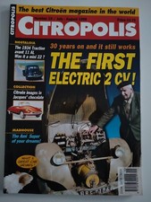 CITROPOLIS Citroen Electric 2CV Traction Avant AMI Magazine No.10 July-Aug 1998
