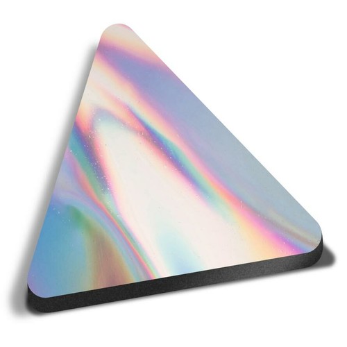 Triangle mdf magnets pink - -,