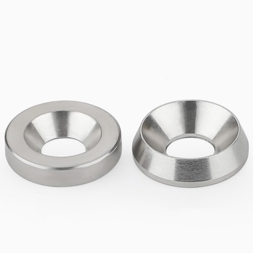 Countersunk solid cup - solid, washer