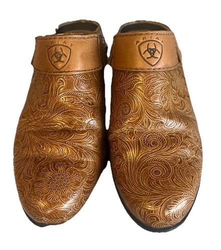 Ariat floral tooled leather - floral,