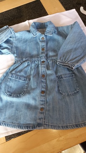 Girls denim dress age - denim,