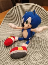 Sonic X Rare Sonic The Hedgehog Plush Soft Toy Collectable Gosh!  10 inch 