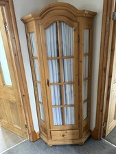 Tall Pine Corner Cupboard