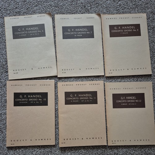 Vintage pocket scores - 6,