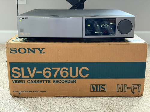 Vintage sony slv 676uc high - slv-676uc,