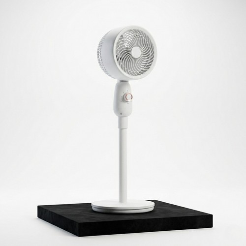 White oscillating air - white,