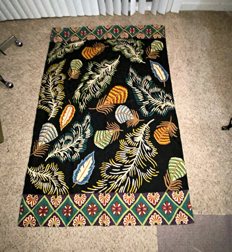 Floral rug multicolor - rug,