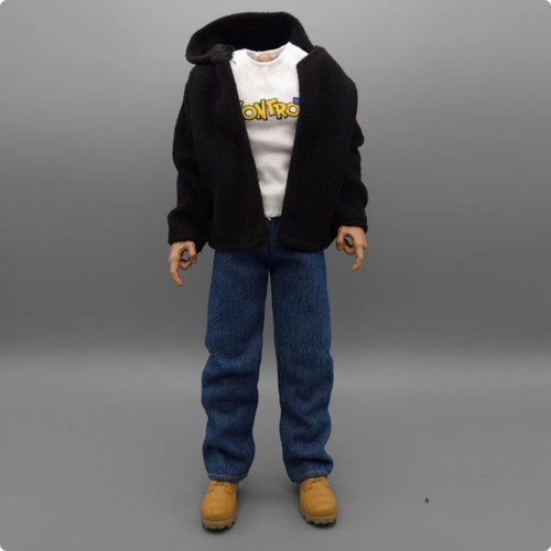 Scale black hoodie jacket - scale,