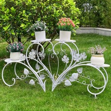 Set of 2 Metal Plant Stand