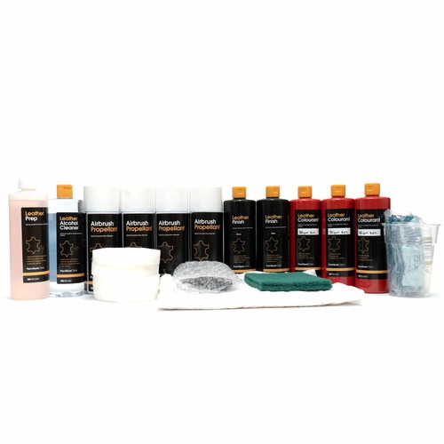 Leather paint kit colouring - leather,