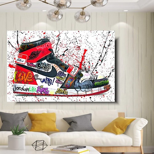 Nike jordan graffiti art - nike,