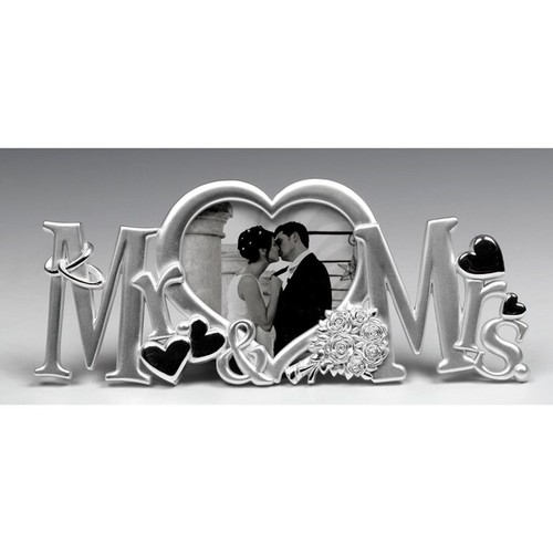 Letters message photo frame - frame, mr