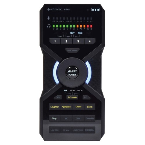 Citronic pad usb portable - usb-c,