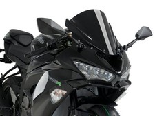 Puig Z-Racing Screen For Kawasaki ZX-10R 2008-2010 Black