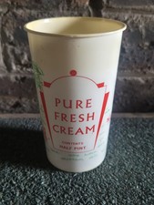 Vintage Empty Pure Fresh Cream Pot - Half Pint, 1984. ?