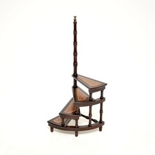 Antique Mahogany and Leather