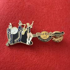 Hard Rock Cafe -Gatlinburg.  Marching Band Festival Guitar Pin. LE 300