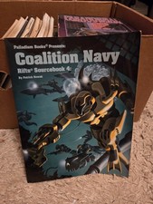 RIFTS: Coalition Navy Source Book 4 Palladium Books By Patrick Nowak 1st Edition