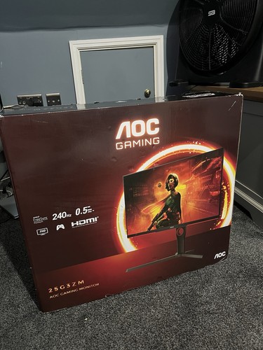 Boxed aoc gaming 25g3zm - boxed,